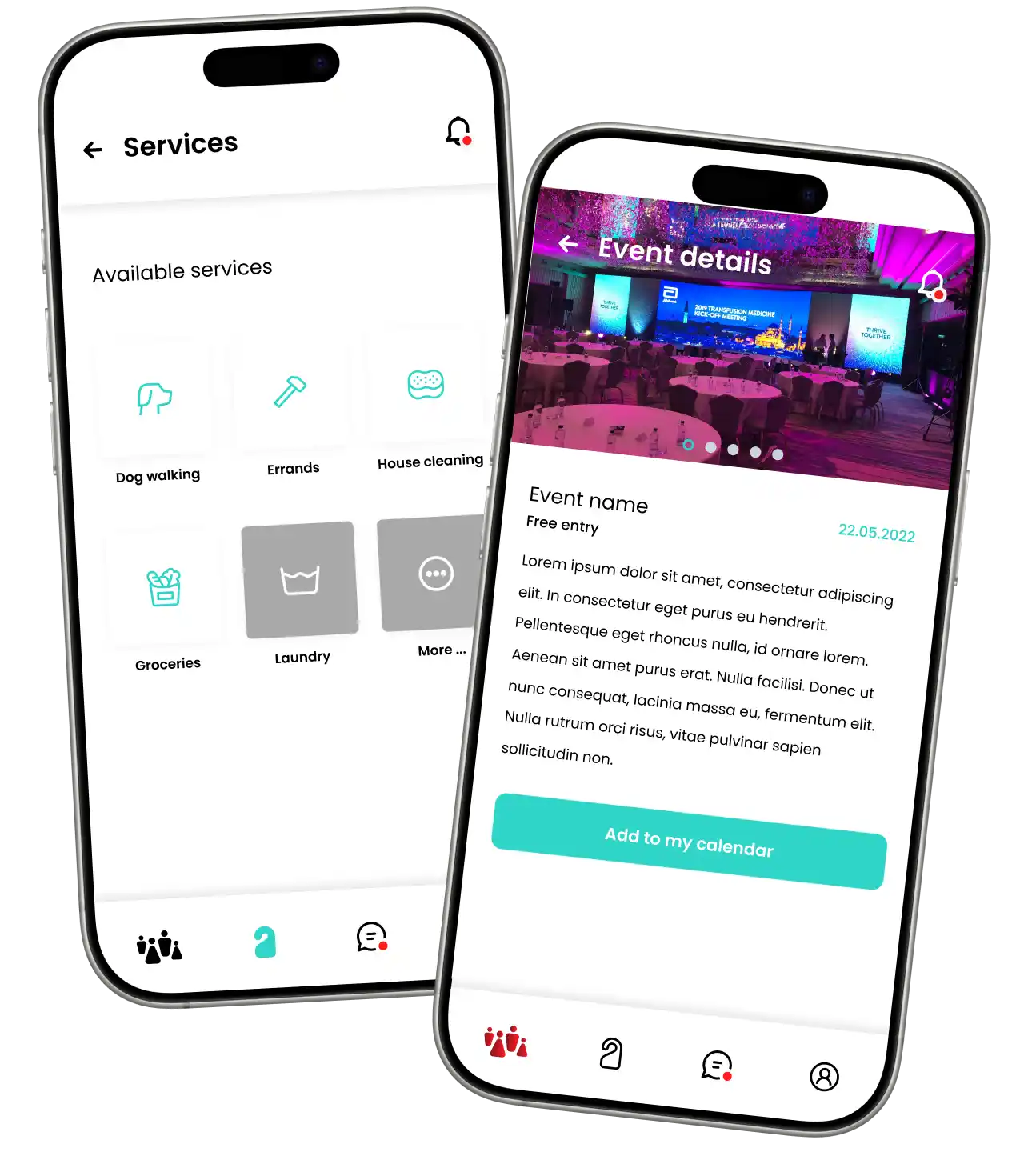 Mobile App Interface