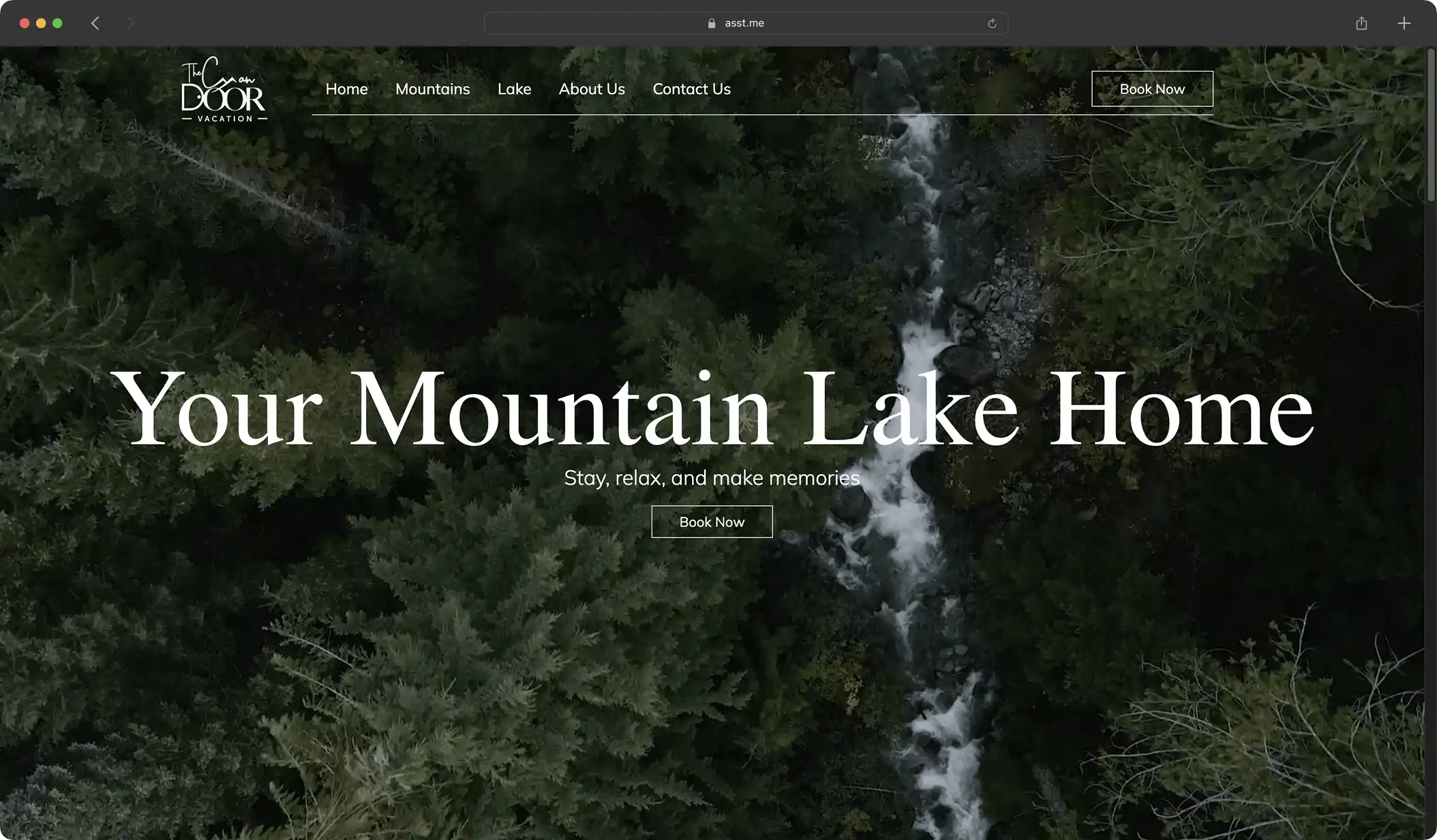 Boutique Vacation Rental Company -