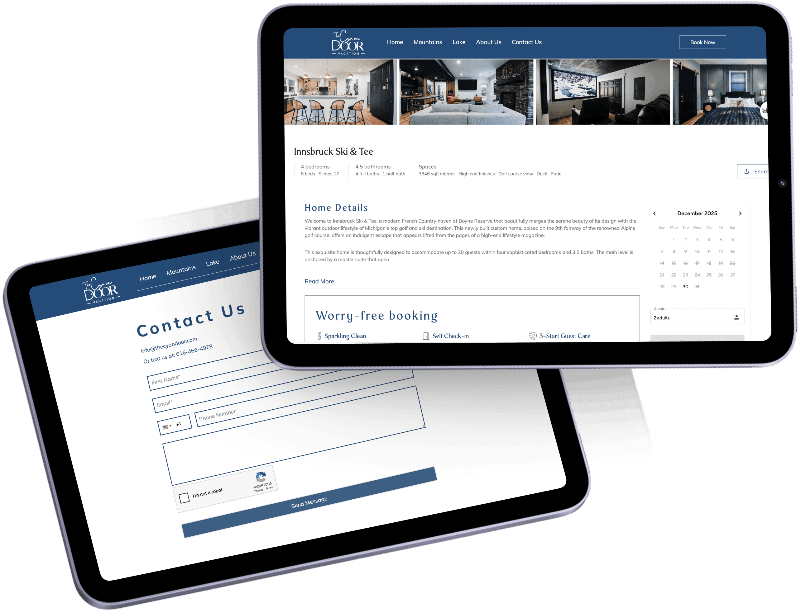 CRM Dashboard on multiple devices