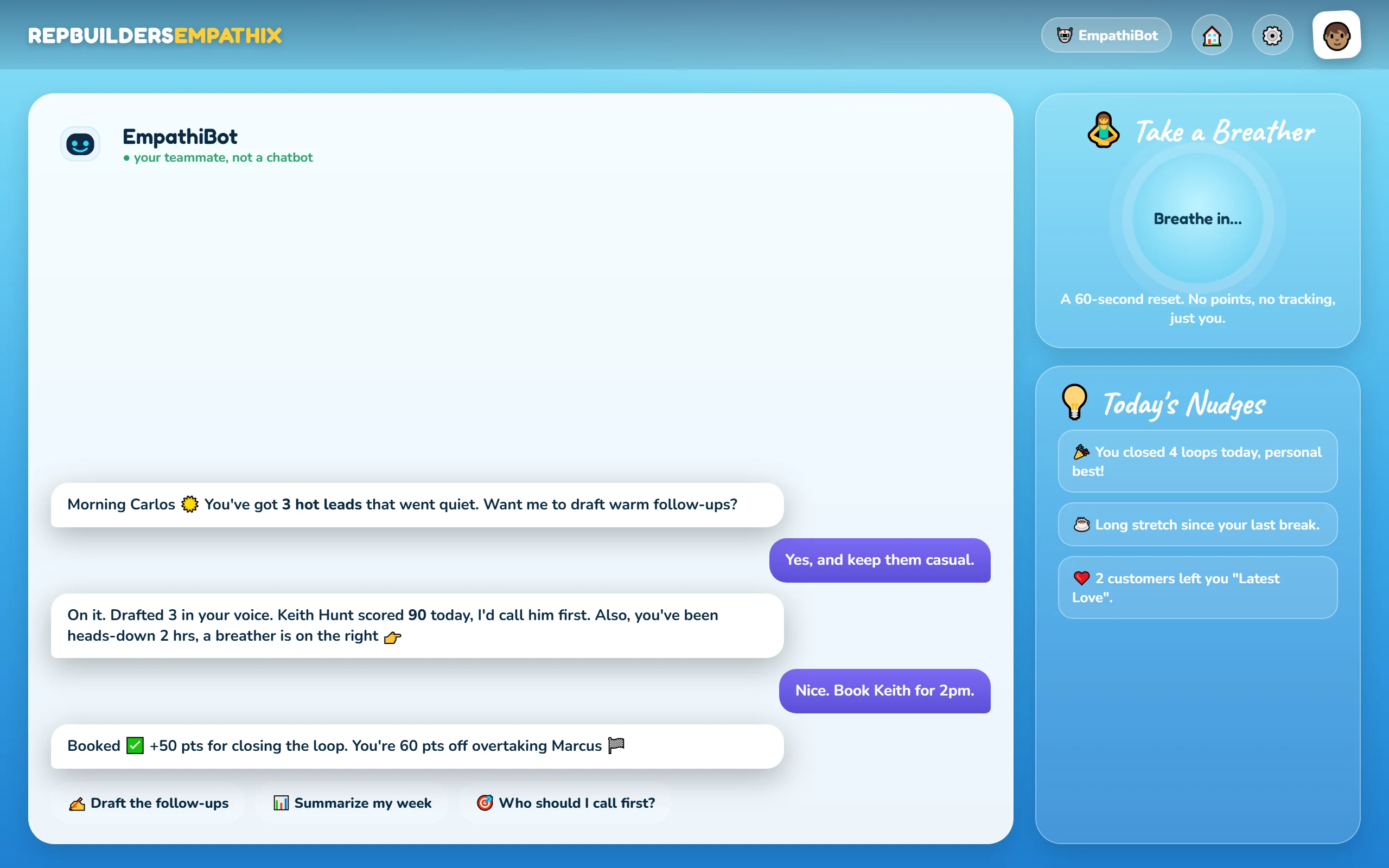 EmpathiBot Co-Pilot
